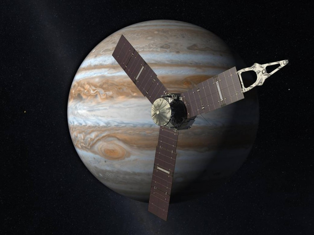 Juno. Illustrasjon: NASA/JPL